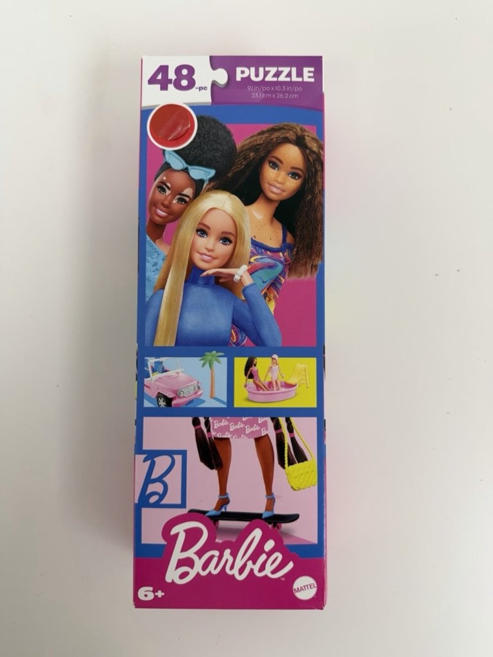 Girls Mattel Barbie 48-Piece Jigsaw Puzzle